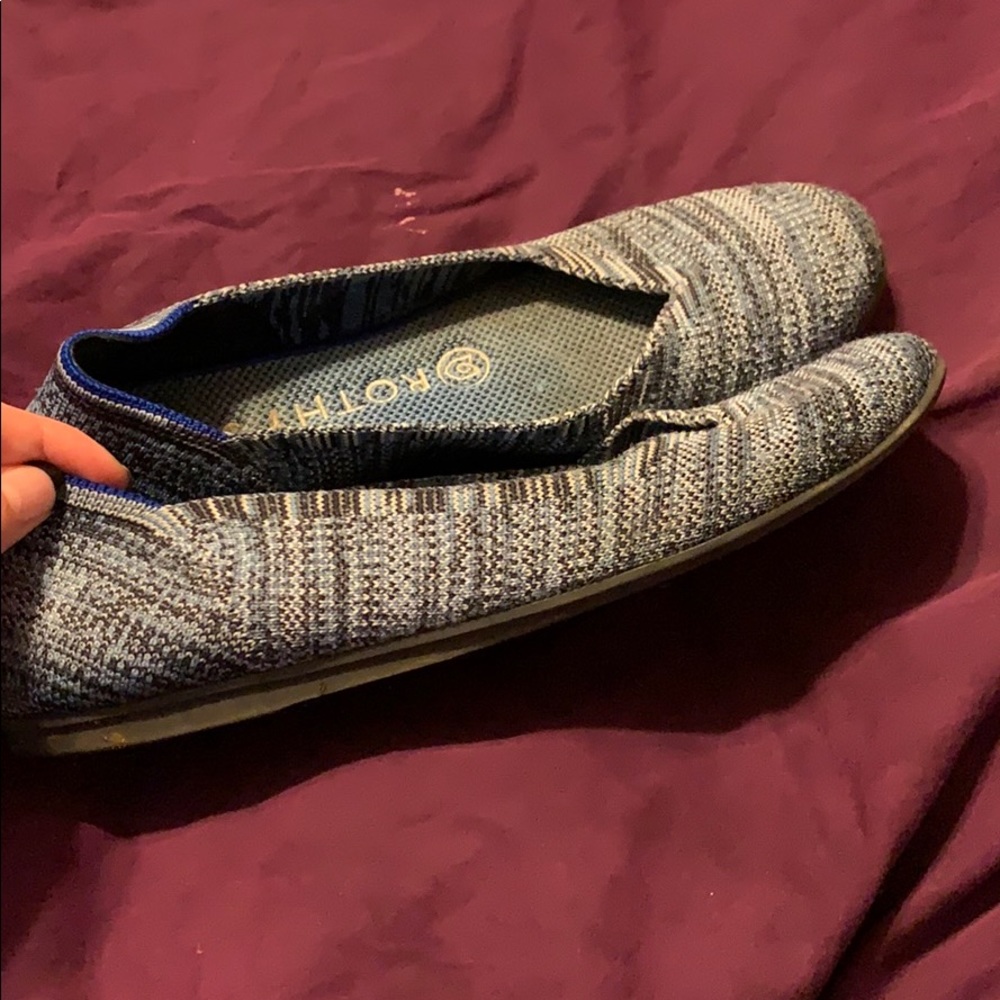 Rothy’s Special Ocean Collection Rounded Toe Flat